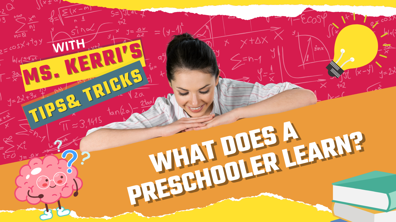 You are currently viewing What Does A Preschooler Learn?