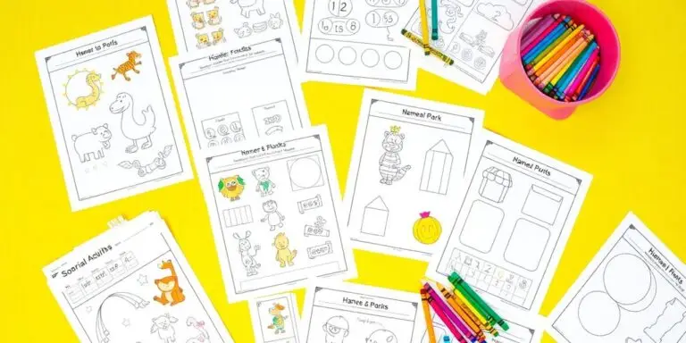 Fun and Free Children’s Worksheets for Preschool Learning