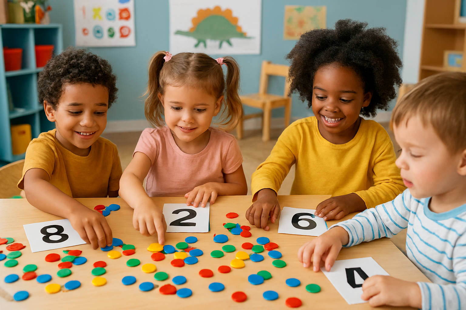 You are currently viewing The Ultimate Guide to Teaching Math Through Games in Preschool