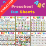The Ultimate Preschool Learning Pack for Home Use