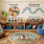 Quiet Bins for Kindergarten Classroom Calm Down Time