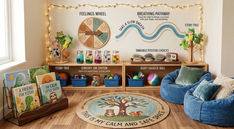 Quiet Bins for Kindergarten Classroom Calm Down Time